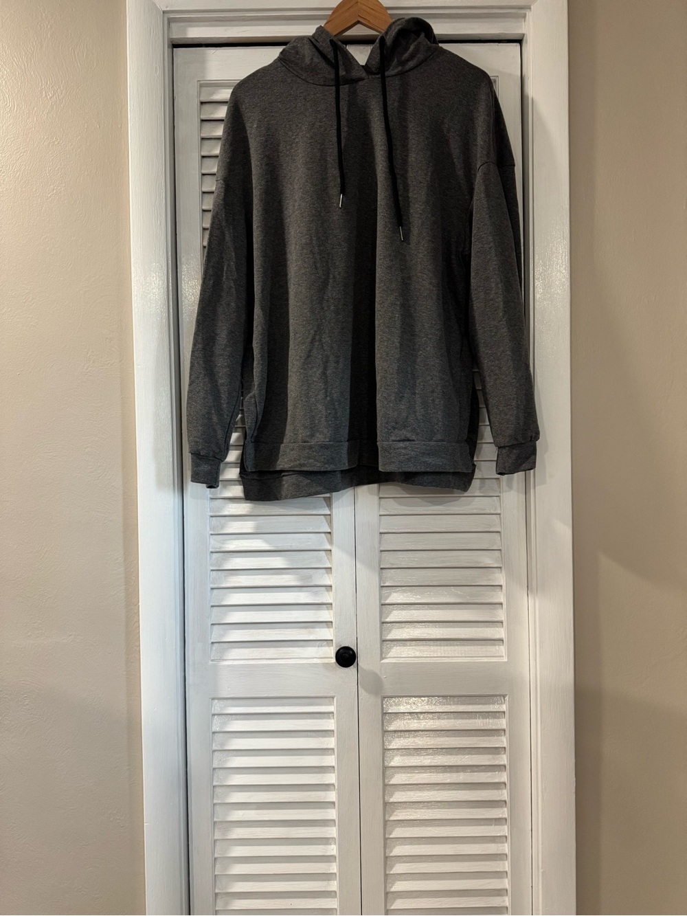 Gray Hooded Sweater